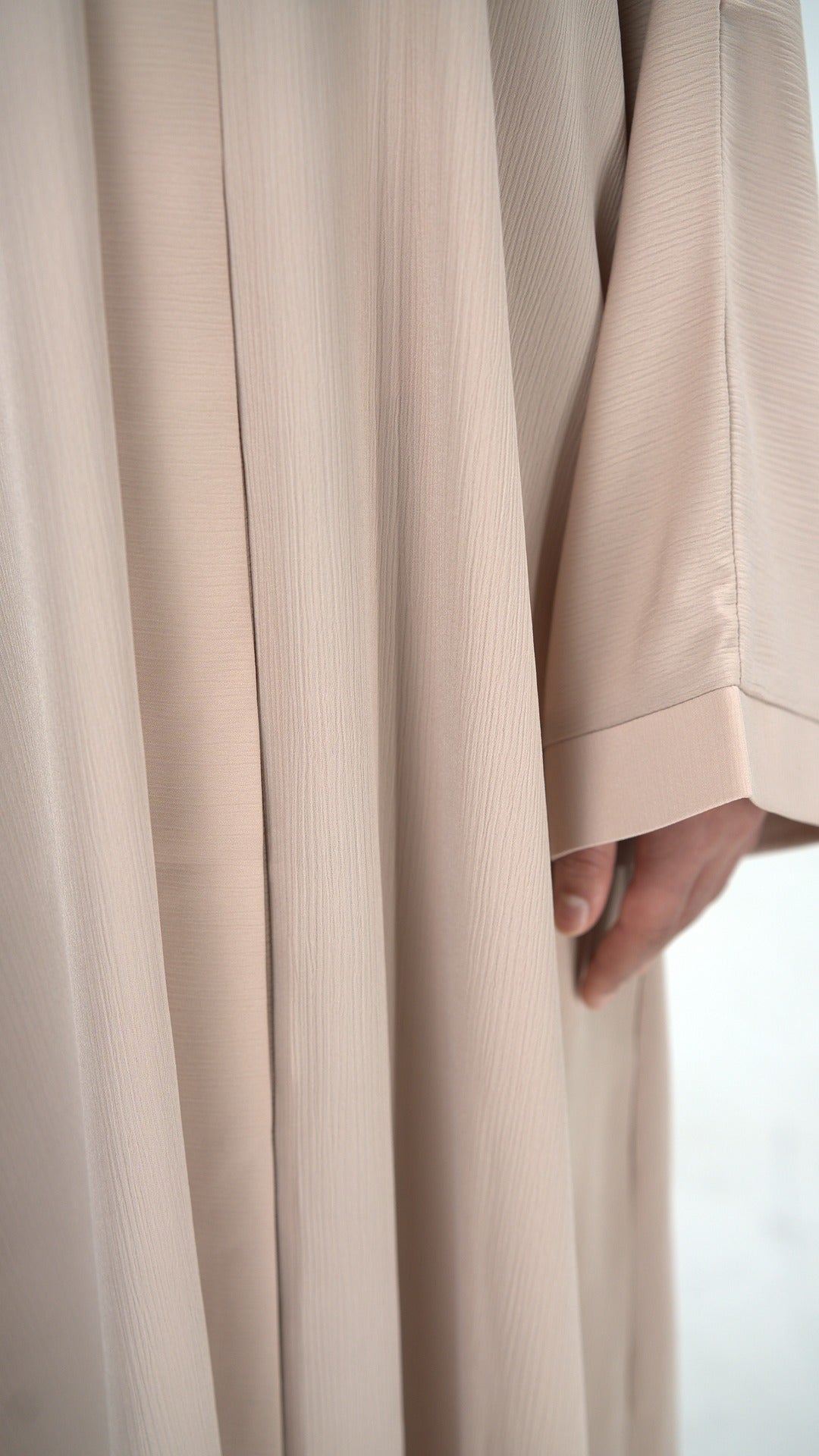 Peach Zoom Abaya